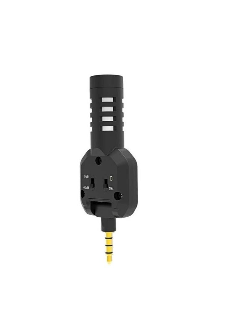 CKMOVA Compact Microphone 180 Degree Rotation with -10dB, 0dB  Gain Switch - Image 2