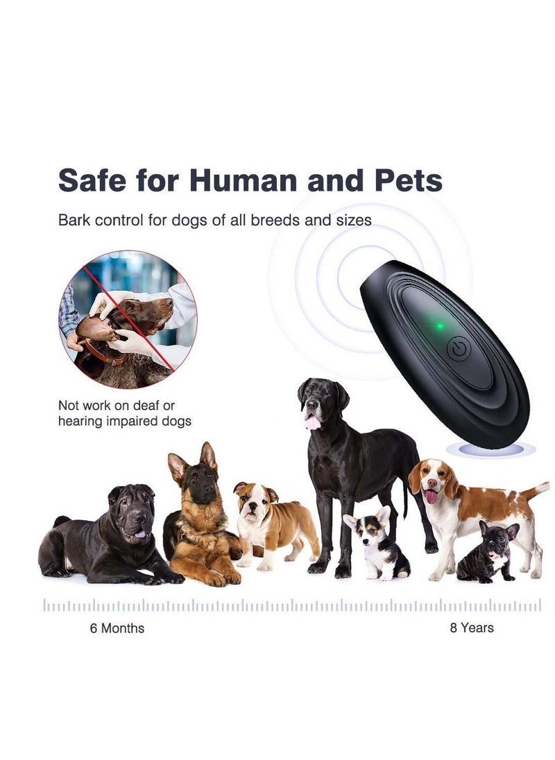 Generic - Handheld Dog Repellent, Ultrasonic Anti Barking Device, Ultrasonic Dog Bark Deterrents to Stop Dog Barking and Control Dog Barking, Handheld Devices with Dual Frequency for Training Dog - Image 1