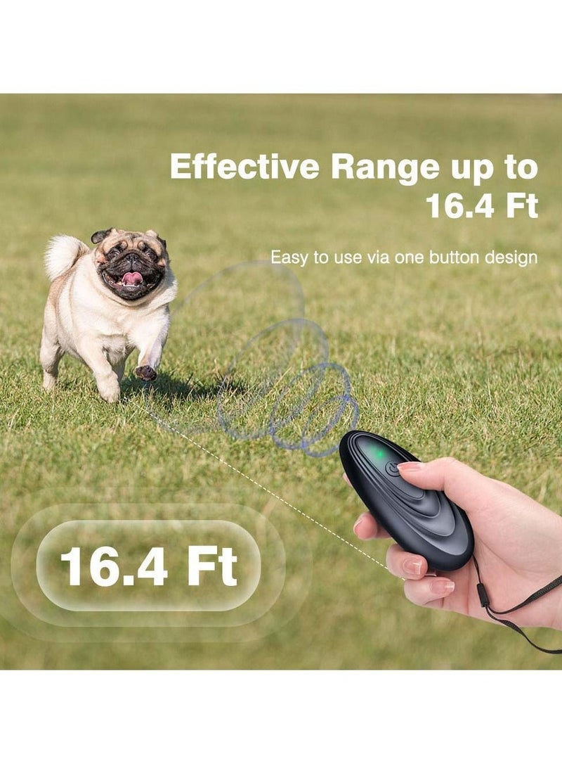 Generic - Handheld Dog Repellent, Ultrasonic Anti Barking Device, Ultrasonic Dog Bark Deterrents to Stop Dog Barking and Control Dog Barking, Handheld Devices with Dual Frequency for Training Dog - Image 1