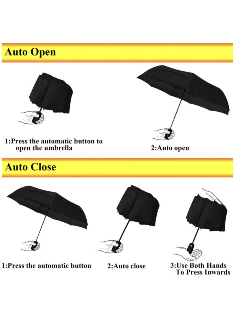 A large travel umbrella with an automatic open/close handle and excellent UV protection, featuring superb insulation, strong wind and waterproof capabilities, and durability. This cost-effective por