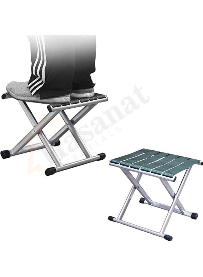 HASANAT ESSENTIALS Essentials Folding Camping Pipe Stool - Image 3