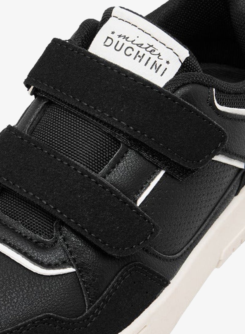 سيد دوتشيني سنيكرز أولاد بنعل خارجي بنمط لوحات وإغلاق بشريط لاصق - Image 4