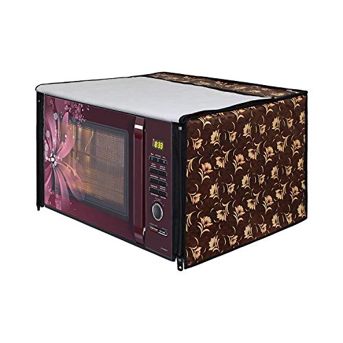 Lithara Printed Waterproof Microwave Oven Cover for IFB 25DGSC1 25L | Sams36 (Multicolor) - Image 1