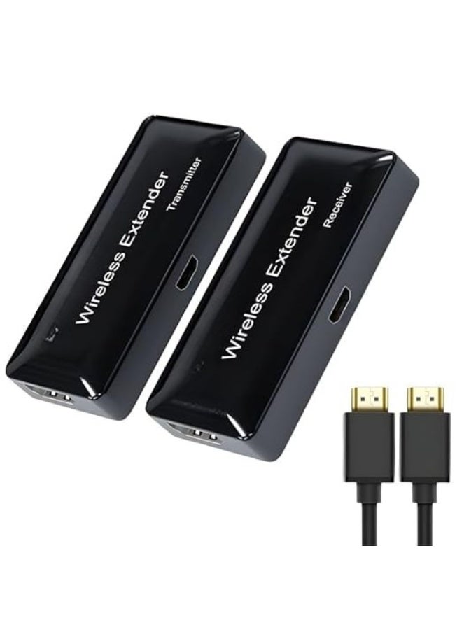 Compact Wireless HDMI Extender – 150m Range – 1080p Full HD – High-Speed 2.4GHz & 5GHz Modules – USB Powered - Image 1