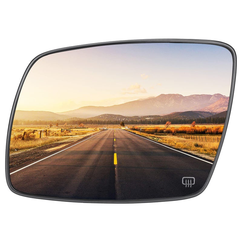 Driver Left Side Heated Mirror Glass for Dodge Journey 2009-2019 Replacement 68045693AA 68045691AA
