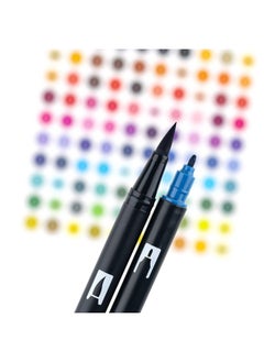 Tombow Tombow 56186 Dual Brush Pen Art Markers, Muted, 10-Pack. Blendable, Brush and Fine Tip Markers  - Image 4