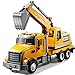 JUKUDAHU Excavator Toys for Boys Aged 35 46 Play Excavator with Light and Sound Toy Truck Construction Vehicles Cars for Kids 34 47 Years Old Birthday Gift for Girls Toddlers 35 - Image 2