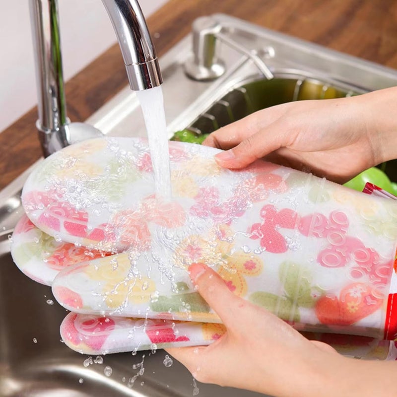 TGOPIT 1pcs CottonSilicone Kitchen Bakery Heat Resistant Silicone Glove Cooking Baking BBQ Oven Pot Holder Kitchen Gloves - Image 5