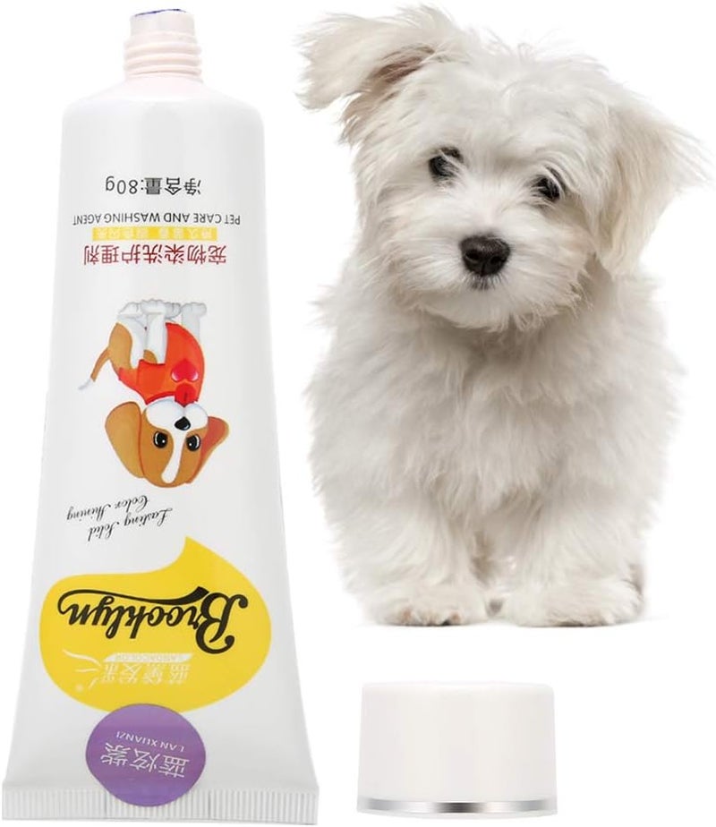 klarako Andraw CING Butiful Pet Hair Dye CRM, DIY 80G Pet Hair Dye Hair Dyeing Tool Pet Hair Coloring Tool, for No Irritation Hmless EcoFriendly Natural Color - Image 4