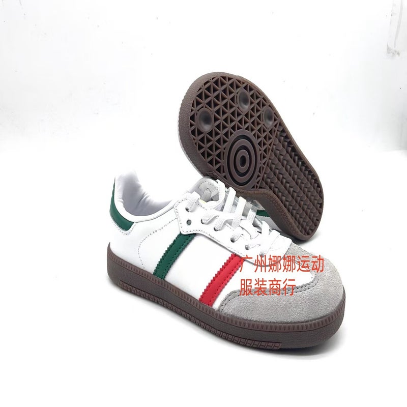 Fashion Leopard Print German Training Shoes 2024 Early Autumn Lightweight And Comfortable Foreign Style Korean Style Small Board Shoes For Boys And Girls - Image 4