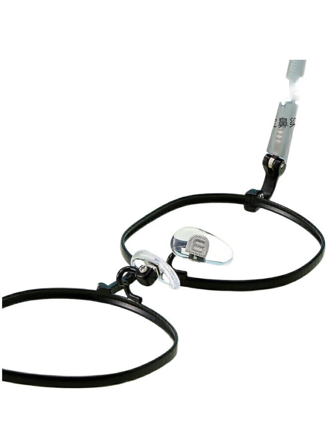 pulais Teenagers Children Anti-Blue Light Myopia Glasses Frame Protective Goggles Eyeglasses Silver Transparent Blue 24059A - Image 1