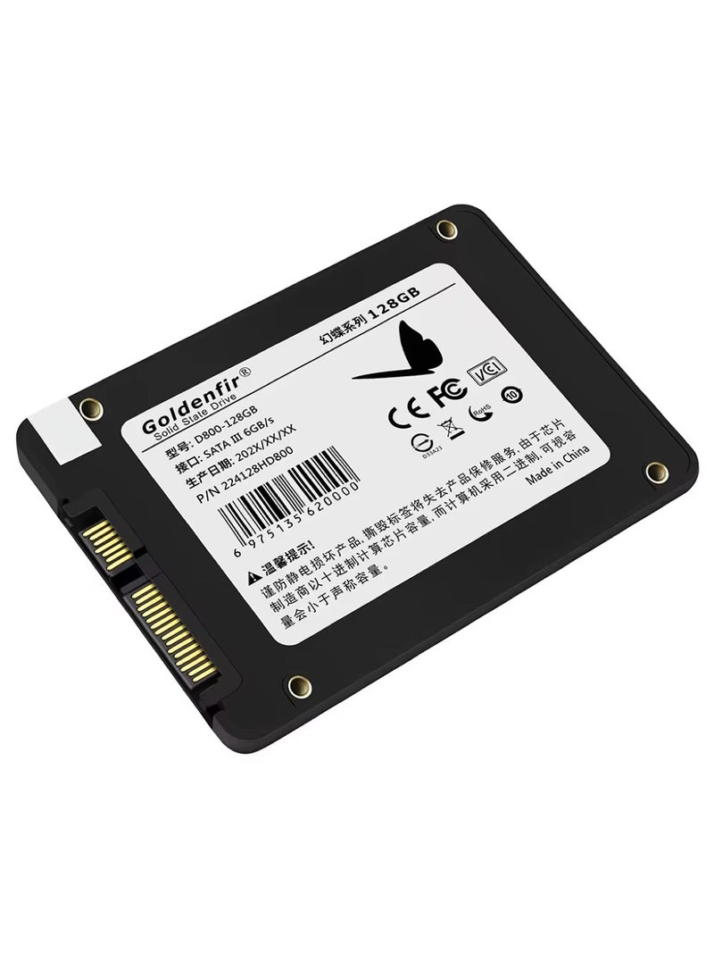 جولدنفير قرص صلب SSD سعة 128 جيجابايت SATAIII من Goldenfir مقاس 2.5 بوصة لأجهزة الكمبيوتر المحمولة  - Image 5