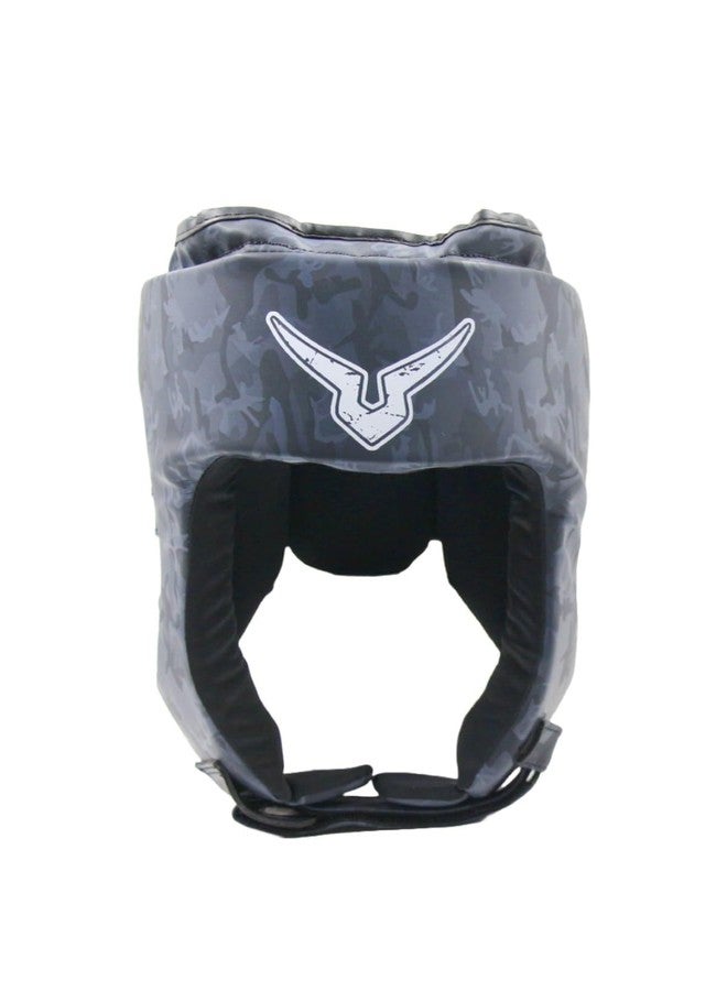Invincible Head Guard (Black Camo, L) - Image 1