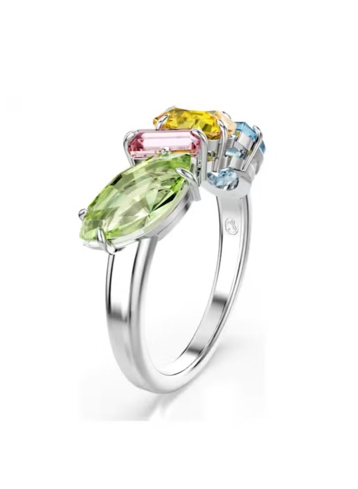 Gema ring Mixed cuts, Multicolored - Image 2