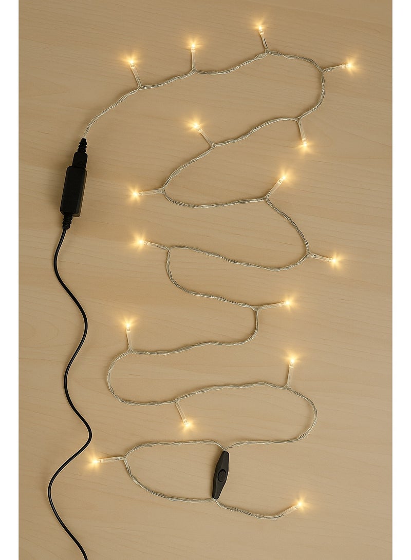 DLC 10m Flexible Decorative LED Light String Powered by Car Lighter – Ideal for Camps, Gatherings & Outdoor Trips - Image 2