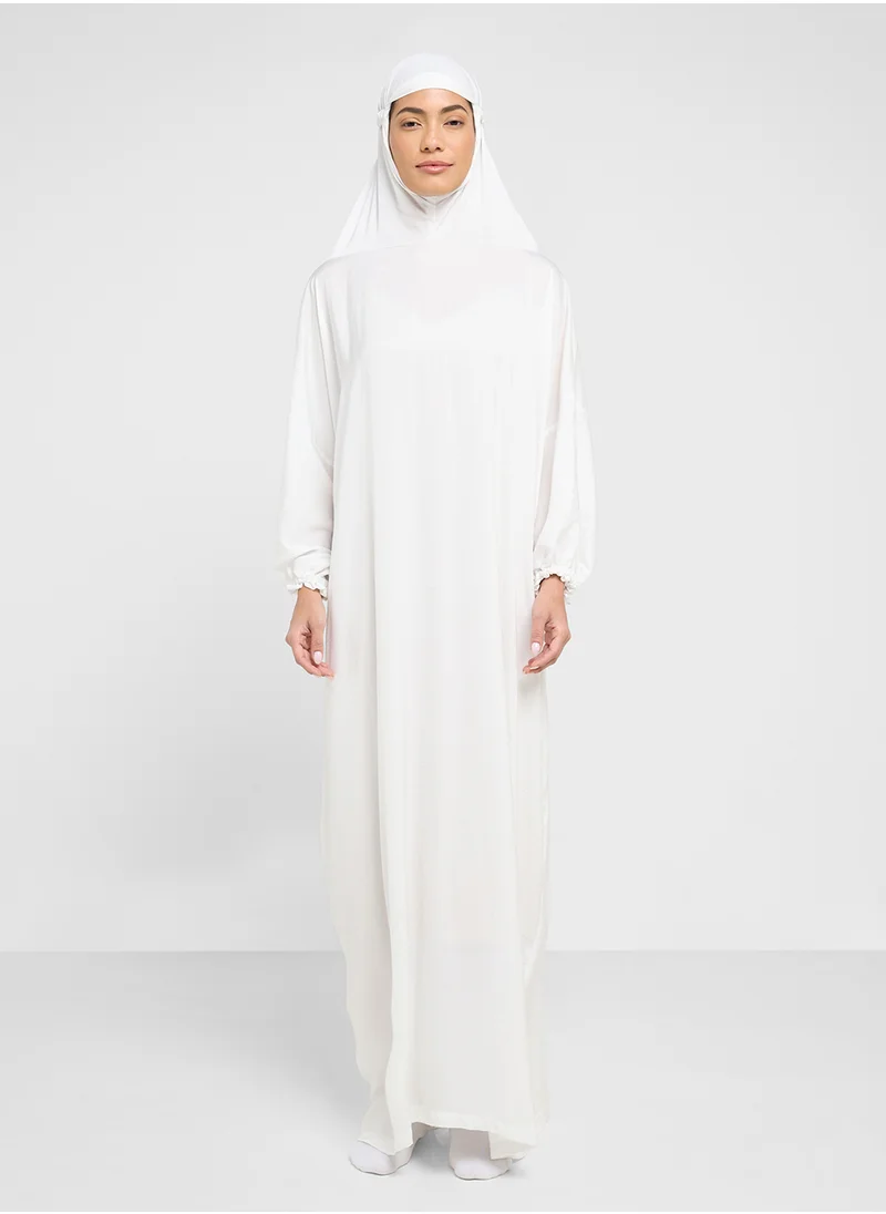 هيا كلوزيت Straight Sleeve Hooded Prayer Clothe