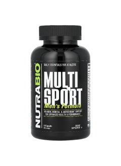 NutraBio NutraBio, MultiSport Men's Formula, 120 Capsules 