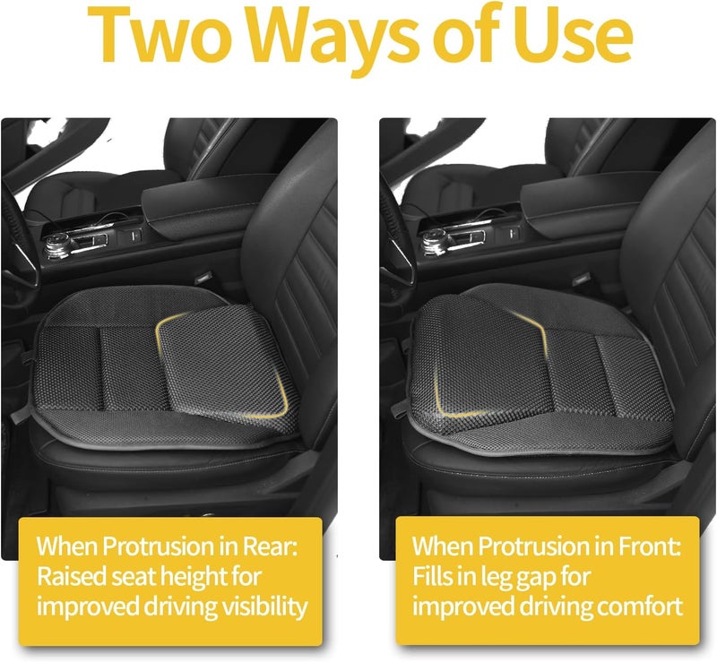 OLYDON Wedge Car Seat Cushion - Memory Foam for Driving Comfort and Pain Relief - Image 2