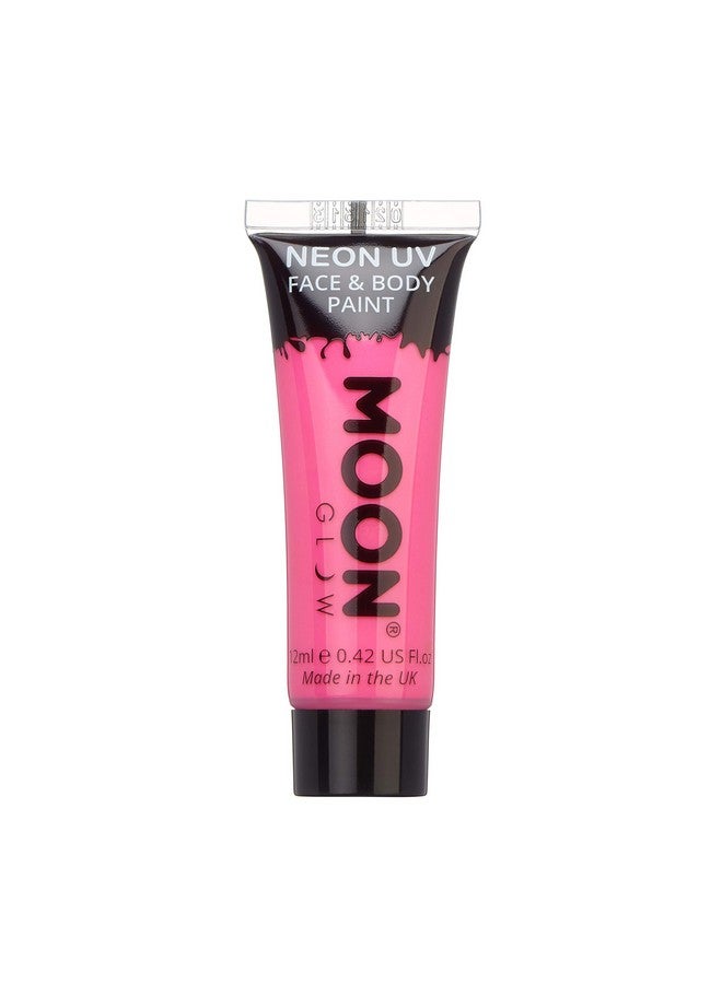 Moon Glow 0.42Oz Neon Blacklight Face & Body Paint Intense Pink - Image 1