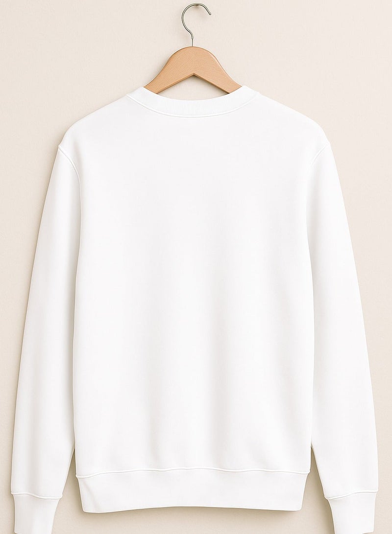 UAE Barcode Flag Sweatshirt – Minimalist National Day Design | Unisex Emirati Pride Pullover - Image 3