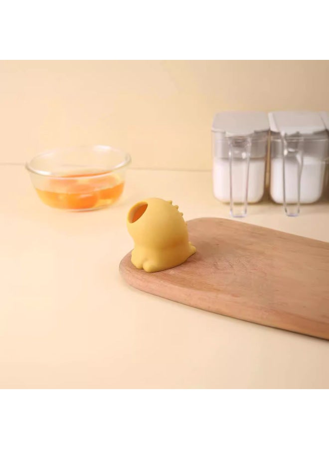 Creative Kitchen Utensils Egg White And Yolk Separator Egg Protein Egg Liquid Isolator Egg Separator Silicone Egg Suction Device-Specifications:Green - Image 4