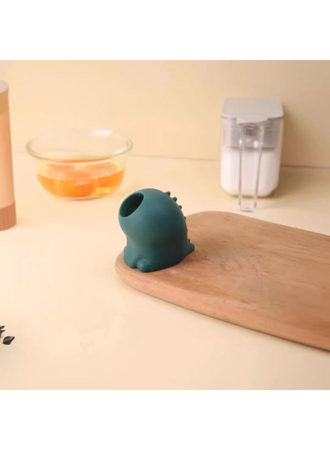 Creative Kitchen Utensils Egg White And Yolk Separator Egg Protein Egg Liquid Isolator Egg Separator Silicone Egg Suction Device-Specifications:Green - Image 3