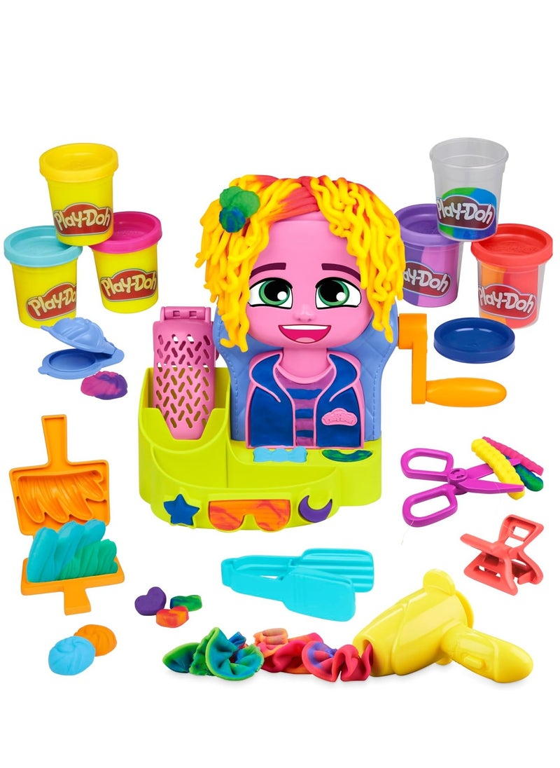 Play-Doh مجموعة ألعاب صالون تصفيف الشعر  - Image 1