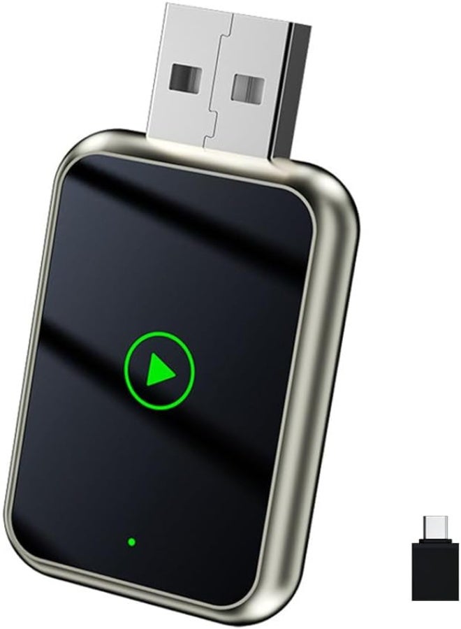 Wireless CarPlay Adapter – Convert Wired to Wireless – Plug & Play – Fast Auto-Connect – Compatible with iOS 10+ - Image 1
