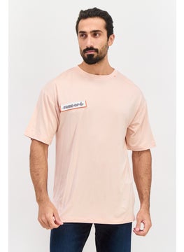 Men Sportswear Fit Short Sleeve Outdoor T-Shirt, Pink