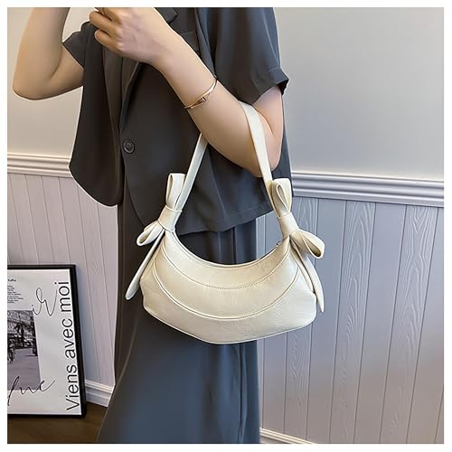 SIBY Armpit Underarm Shoulder Bags for Women's (White) - Image 5