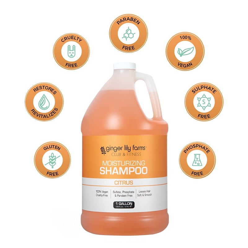 جينجير ليلي فارمز شامبو الترطيب كلاب أند فيتنس بخلاصة الحمضيات - Image 4