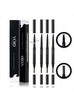 VOID Homme Beard Pencil Filler for Men (Black, Set of 4) Instant Beard Pen Kit for Full Beards, Easy Beard Pen Liner, VOID Beard Filler Pencil for Beard Filling Pen Kit & Waterproof Beard Pencil  - Image 1