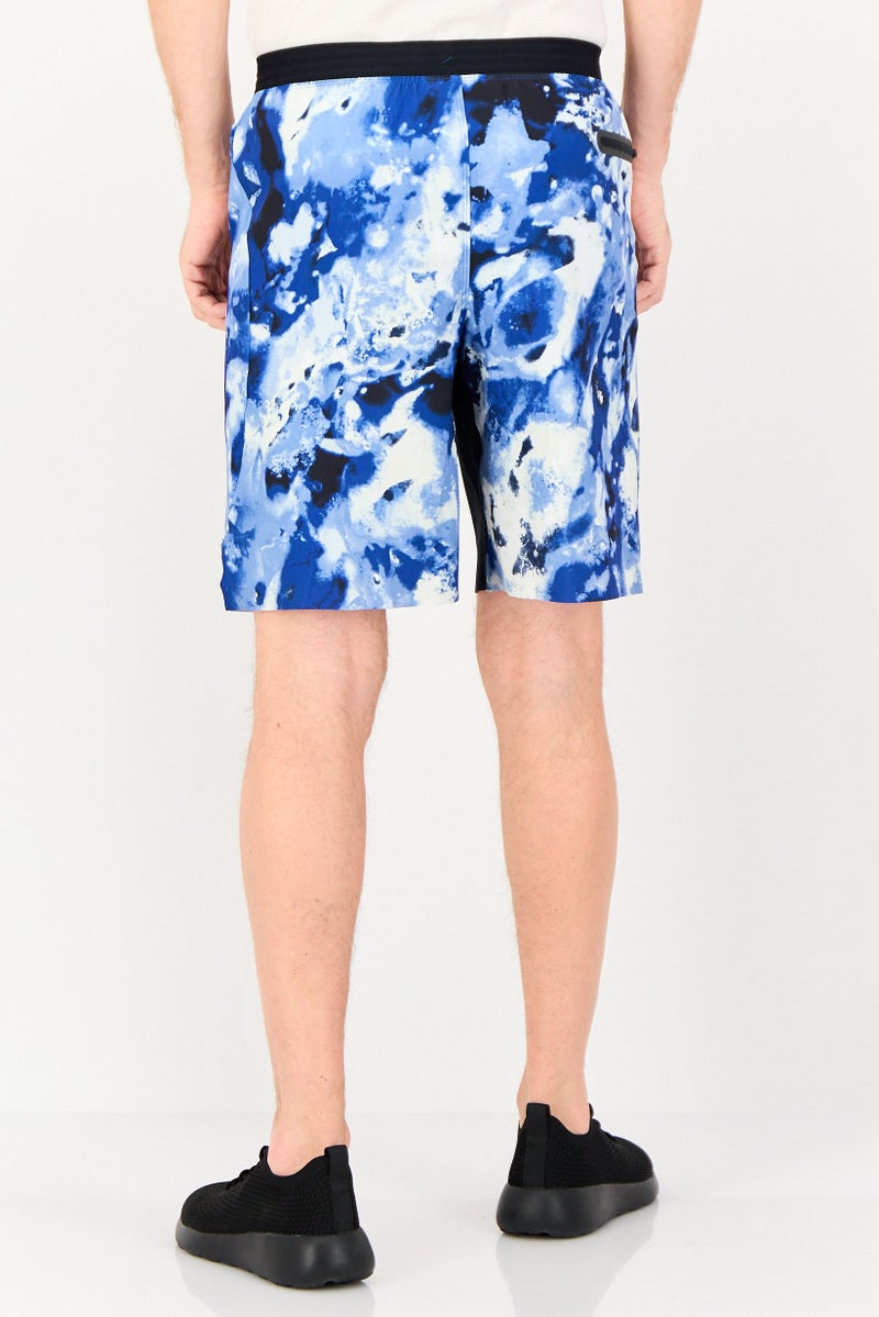 UNDER ARMOUR Men Loose Fit Camouflage Training Shorts, Multicolor - Image 3