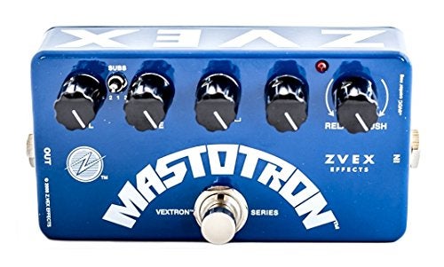 ZVEX Effects Mastotron Vextron Series Silicon Fuzz Guitar Pedal,Blue,2.38 x 1.82 x 4.70 - Image 1