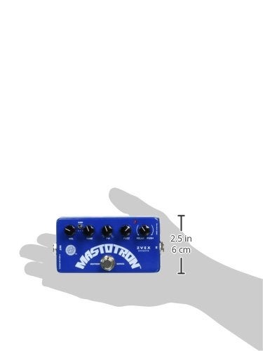 ZVEX Effects Mastotron Vextron Series Silicon Fuzz Guitar Pedal,Blue,2.38 x 1.82 x 4.70 - Image 3