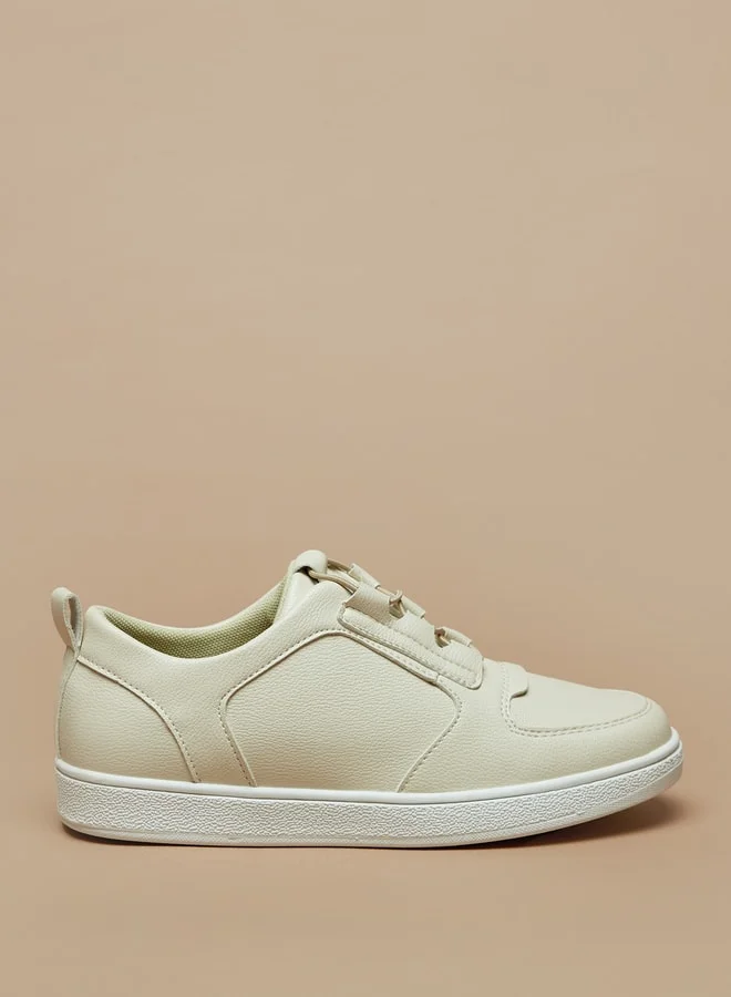 فلورا بيلا من شو إكسبرس Women's Textured Slip-On Low Ankle Casual Sneakers Shoes
