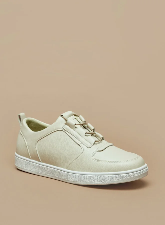 فلورا بيلا من شو إكسبرس Women's Textured Slip-On Low Ankle Casual Sneakers Shoes