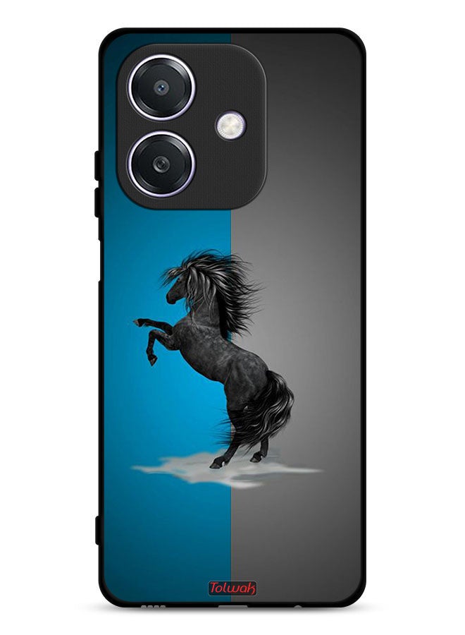 Tolwak Oppo A3x 5G Protective Case Cover Horse Art - Image 1