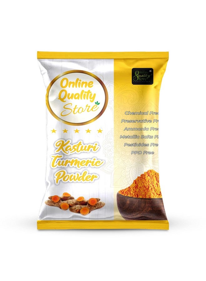 Online Quality Store Kasturi Haldi Powder Combo For Hair And Face_100 (100 G) - Image 1