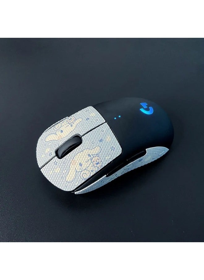 Generic - Anti-slip Mouse Stickers Logitech GPW One Or Two Generation GPROX Special All-inclusive Sweat-absorbent Anti-sweat Hand Stickers Lizard Skin-Color:gpw Second Generation [black Pikachu-full Package]] - Image 1