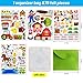 PENGFULL Felt Flannel Board Story Pieces for Toddlers Preschool Kids Interactive Storytelling Teaching Play Kits with Words Felt Pieces New Farm - Image 4