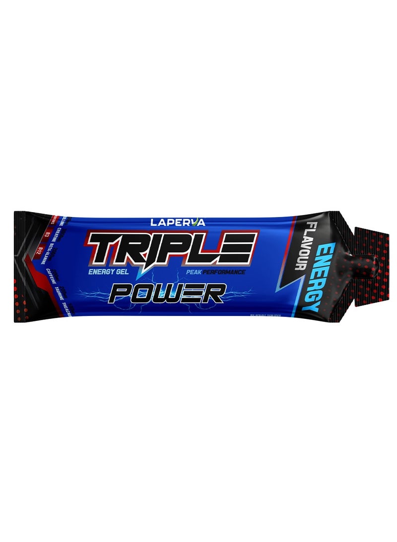 لابيرفا مكمل غذائي تريبل باور جل قبل التمرين، بنكهة الطاقة، قطعة واحدة - Image 1