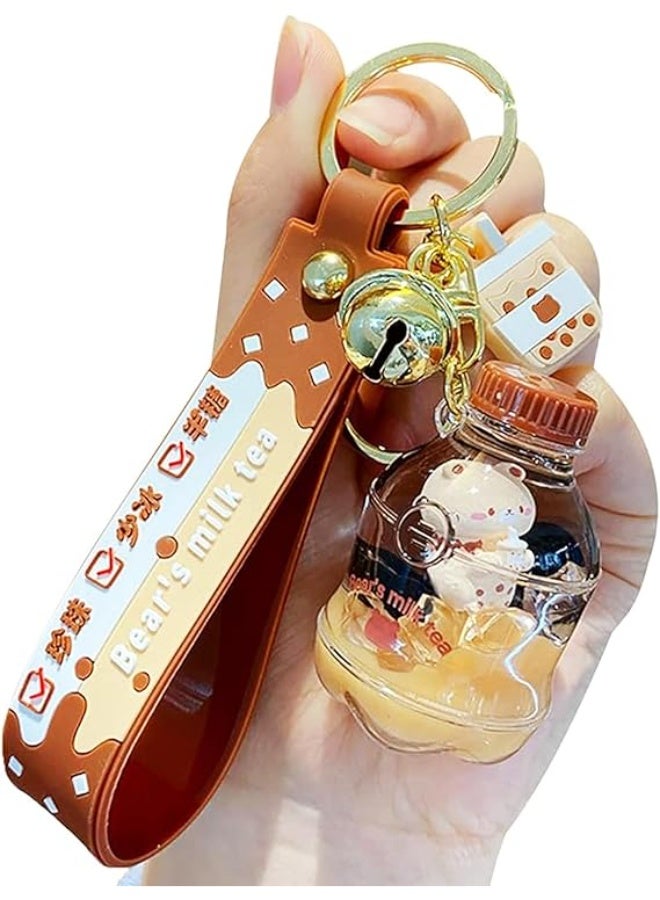 سلاسل المفاتيح - ديكور المياه السائل لطيف مناسب لحقائب الظهر ، هدية جميلة للفتيان والبنات - Image 1