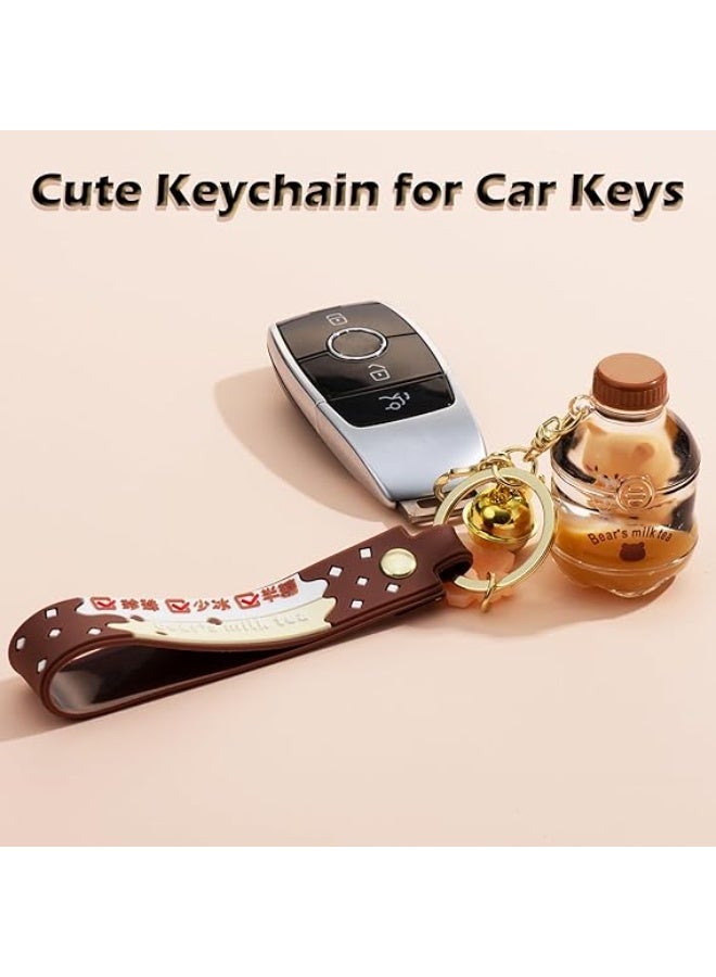 سلاسل المفاتيح - ديكور المياه السائل لطيف مناسب لحقائب الظهر ، هدية جميلة للفتيان والبنات - Image 4