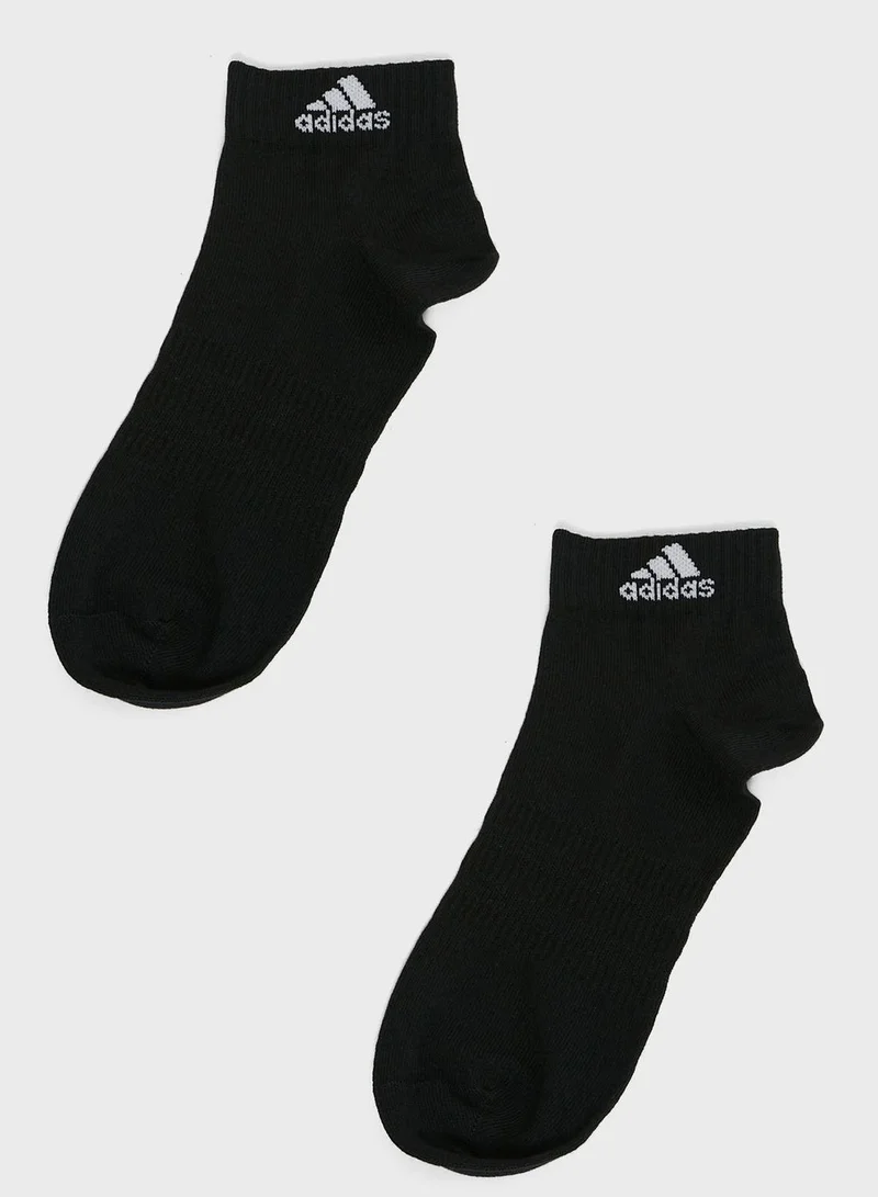 adidas جوارب تدريب سوداء     للجنسين مقاس . - .