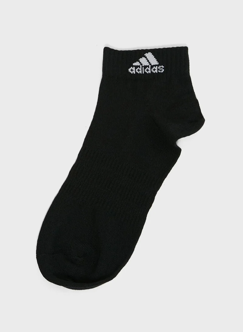 adidas جوارب تدريب سوداء     للجنسين مقاس . - .