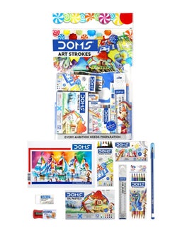 41-Piece Art Strokes Kit For School Assorted Colours