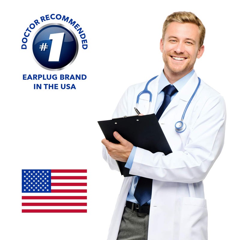 Mack's Mack’s Flightguard Airplane Pressure Relief Earplugs - 26dB NRR, 33dB SNR - Comfortable, Safe, Travel Ear Plugs for Flying Air Pressure Ear Pain, Ear Popping and Noise Reduction - Image 3