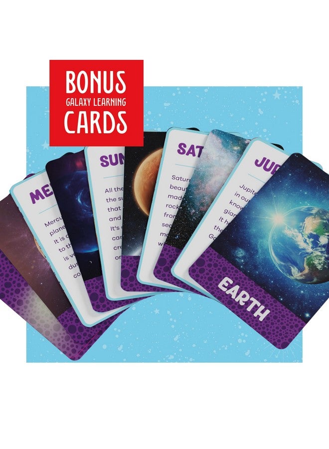 دان آند دارسى توهج في الظلام 100 قطعة لغز غالاكسي للأطفال الفضاء بانوراما الألغاز لعب للبنين والبنات الذين تتراوح أعمارهم بين 6 8 هدايا عيد الميلاد عيد الميلاد لعمر 6 7 8 سنة طفل صبي فتاة هدية كوكب اللعب - Image 5