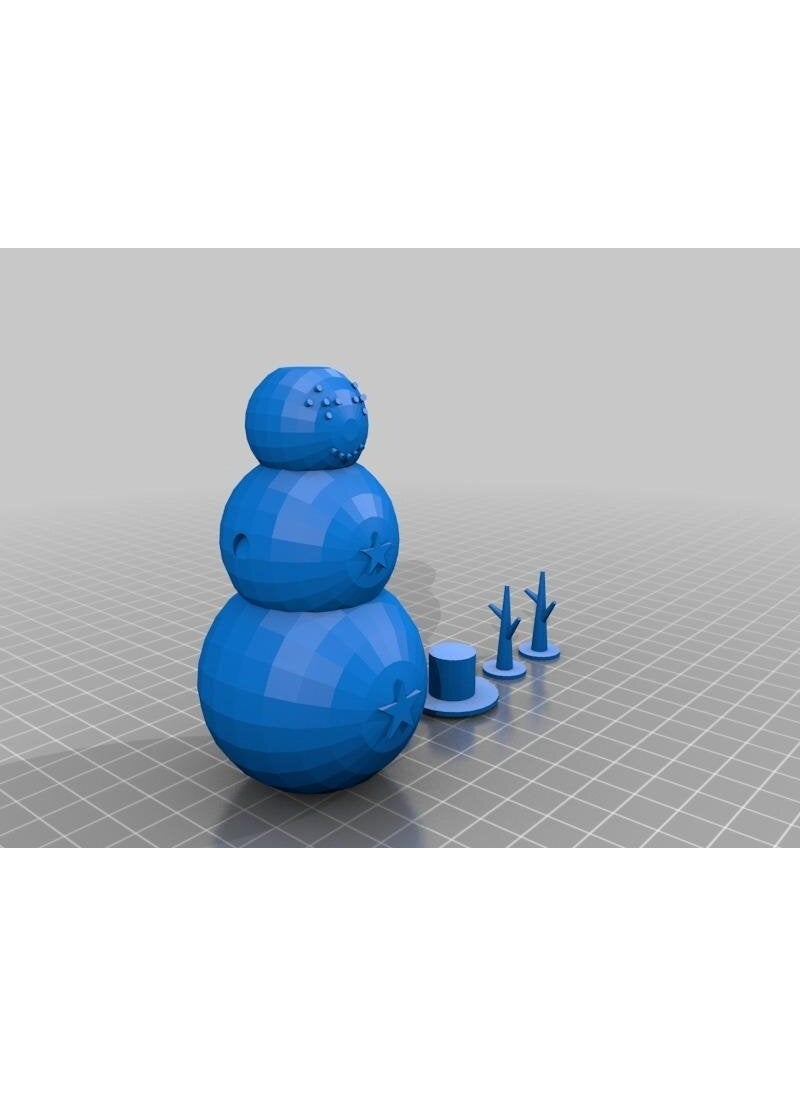 Epm3d Customized Star-Snowman Plastic Apparatus  - Image 1